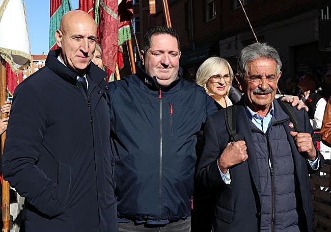 Imagen de José Antonio Diez, Juán López y Miguel Ángel Revilla.