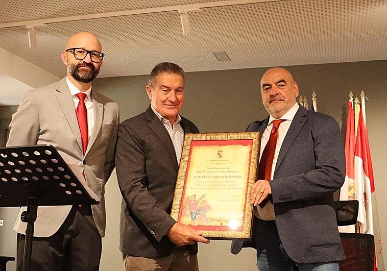 Manolo Cadenas es nombrado Hijo Predilecto de Valdevimbre