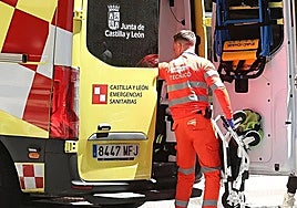 Imagen de archivo de un técnico de Sacyl.