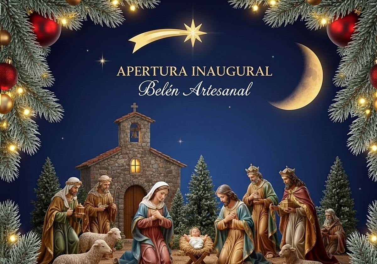 Cartel promocional del Belén de Lorenzana