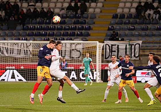 Acción del duelo de Copa