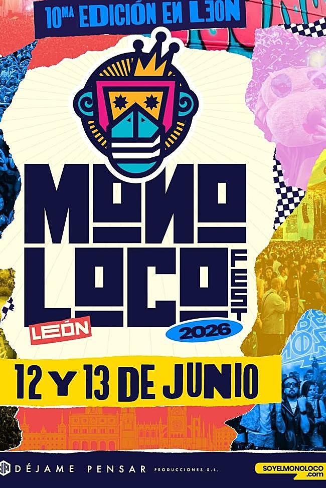Primera imagen promocional de la décima edición del Monoloco Fest en León.