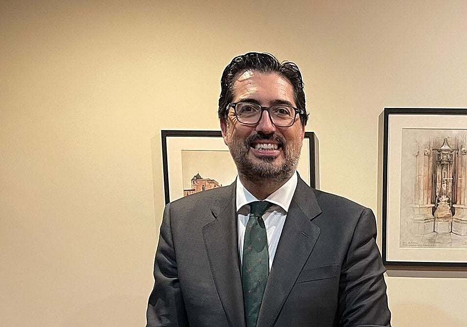 David Manuel Díez Revilla en su despacho.