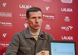 Cuco Ziganda, entrenador de la Cultural.