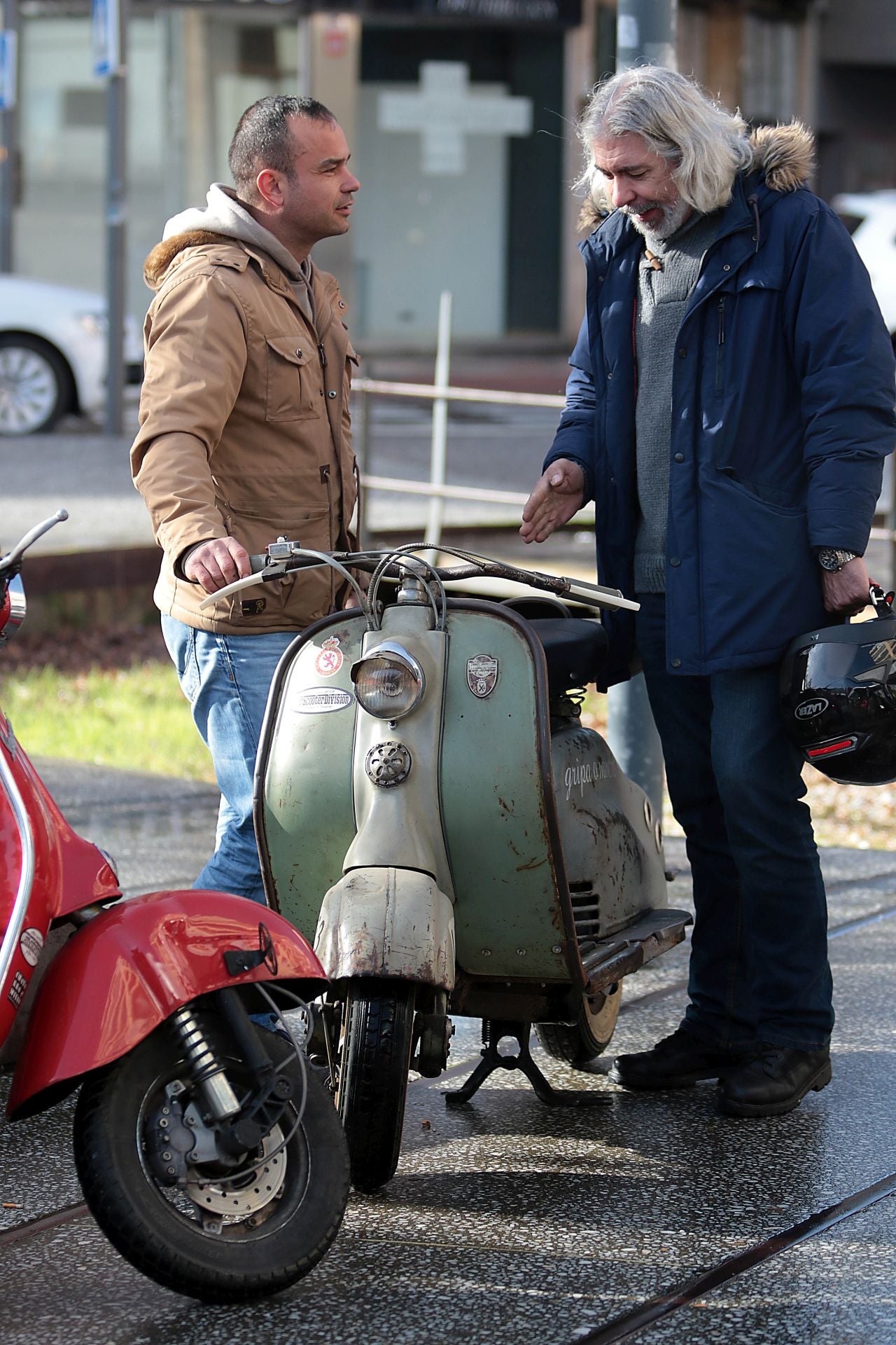 Las imágenes de la &#039;Scooter Run&#039; 2025 en León