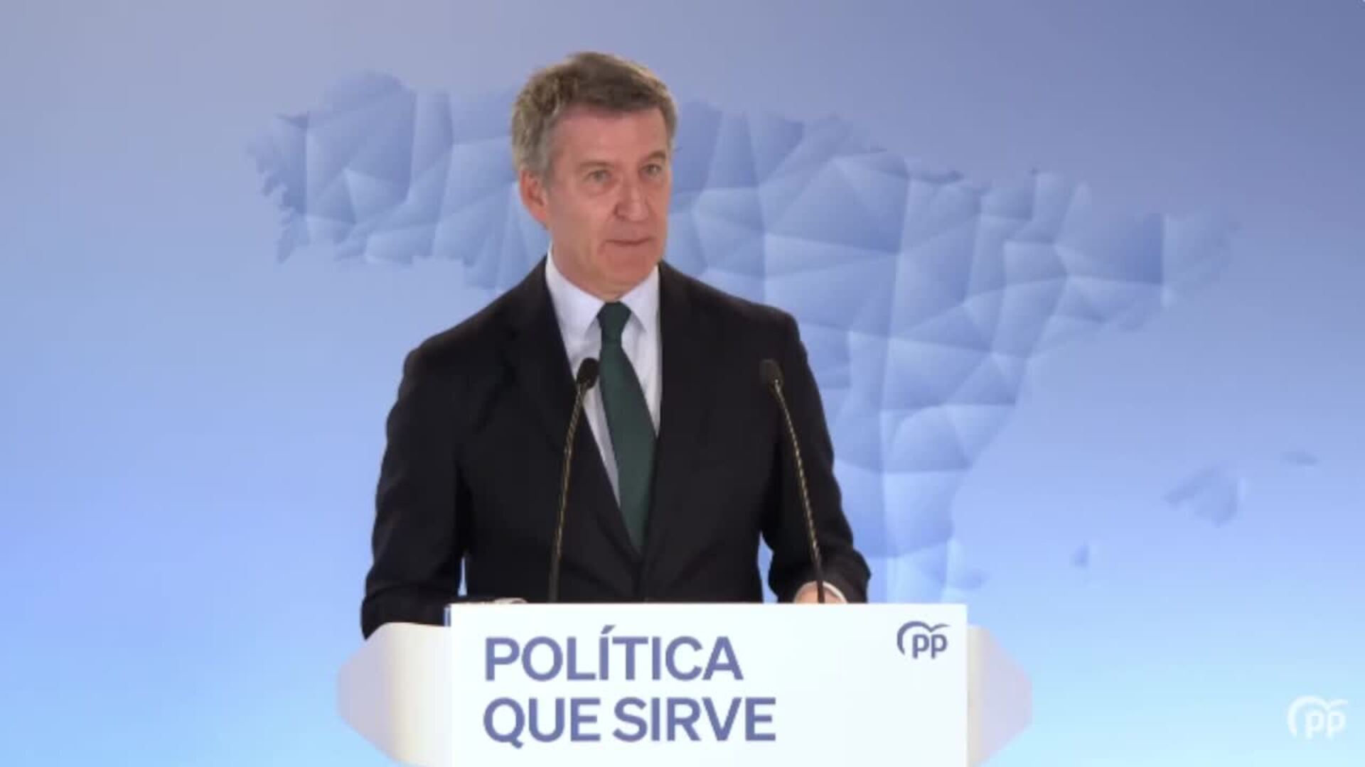 Feijóo tras el pacto de Mazón con Vox: "Somos un partido libre para llegar a acuedos"