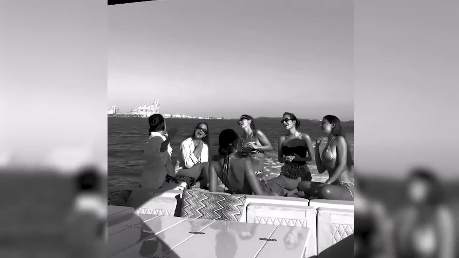 Lucía Pombo disfruta de un fin de semana tranquilo rodeada de sus sobrinos