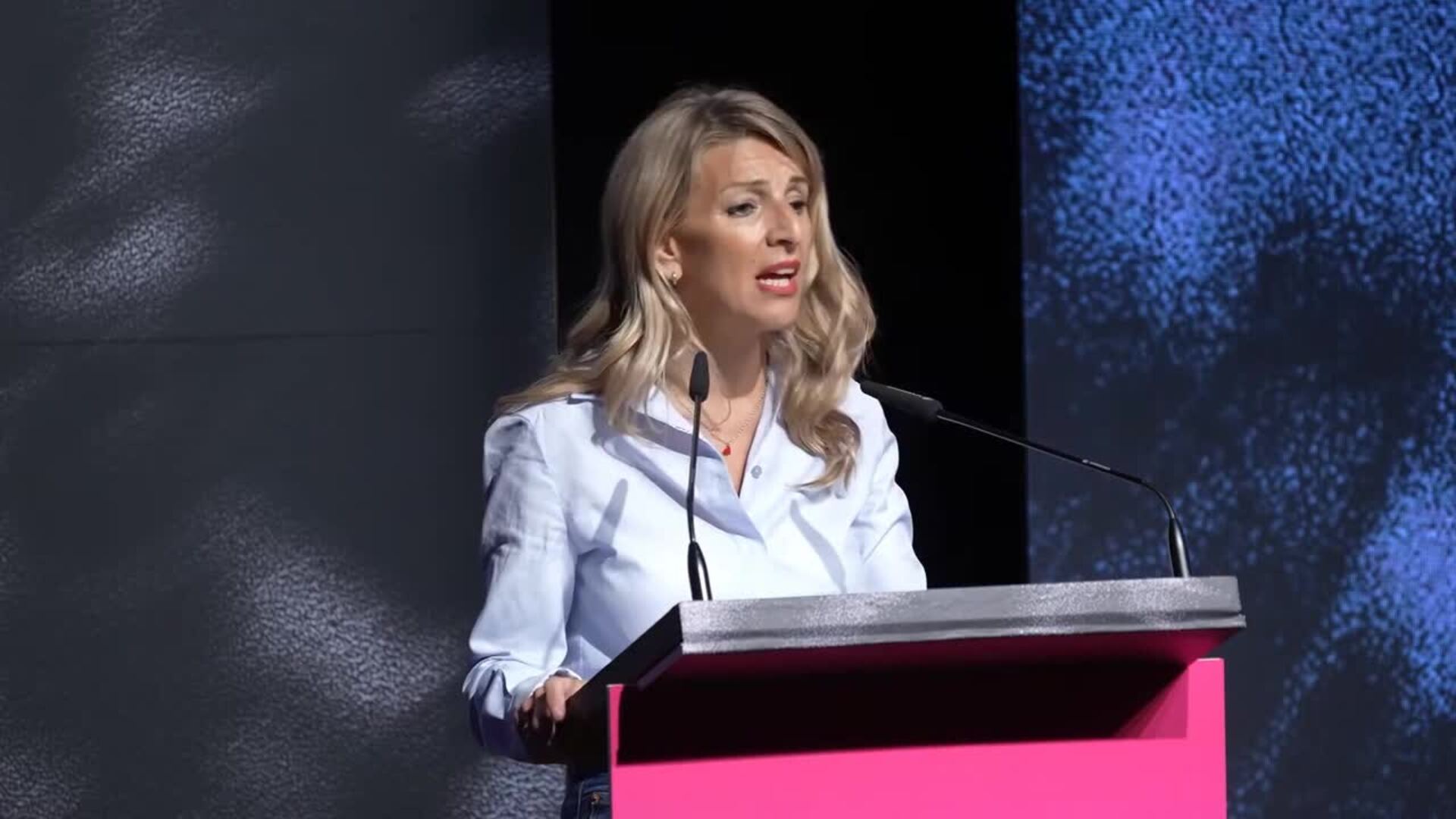 Díaz reivindica a Francisco: "Referente para la humanidad y embajador del trabajo decente"