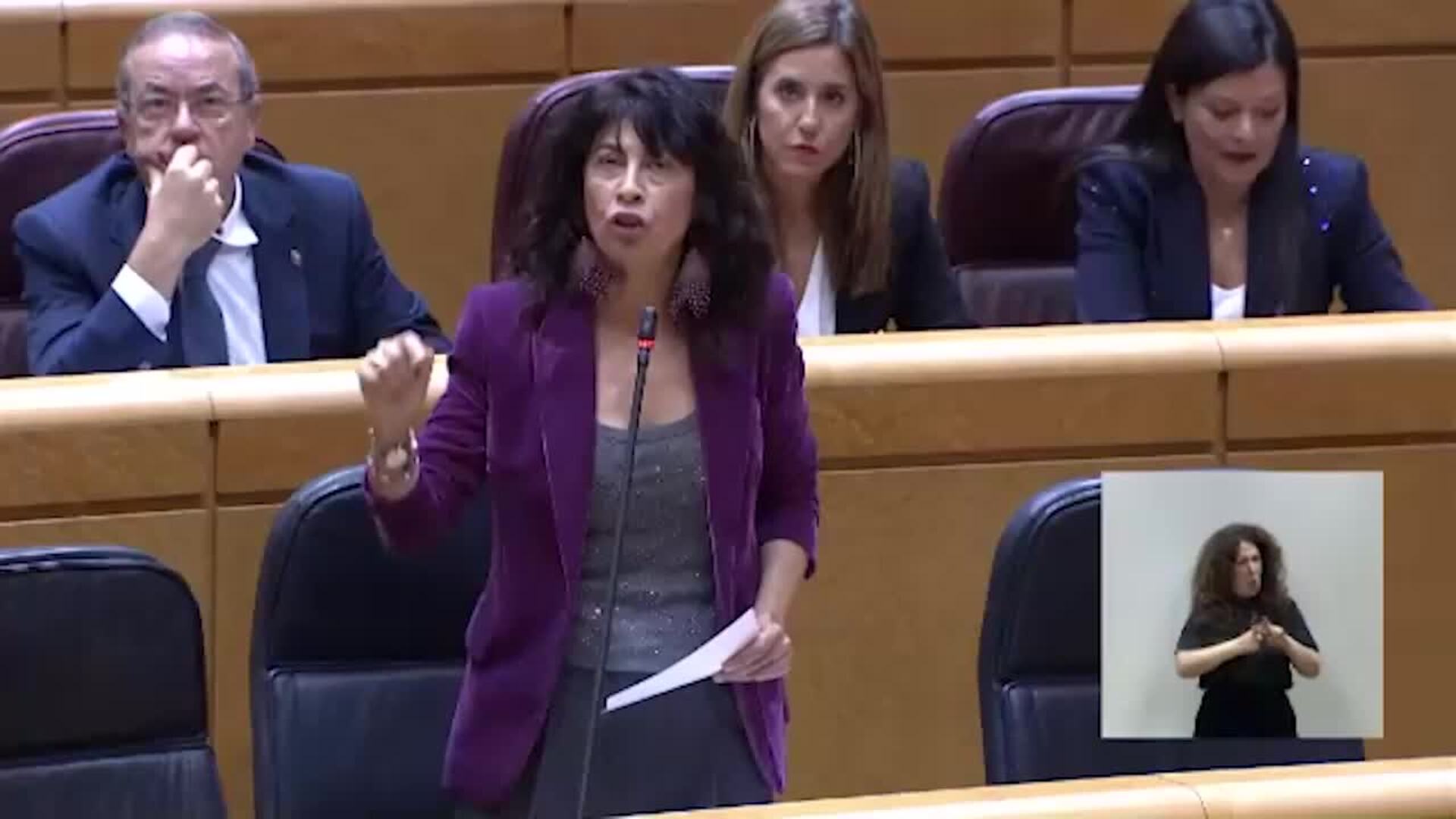 Redondo al PP: "Aclárense o con las víctimas de violencia machista o con Vox"