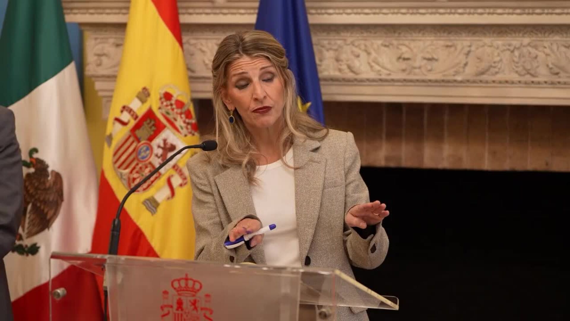 Díaz critica a Feijóo por pedir ante patronal catalana "alzamiento empresarial" contra Gobierno