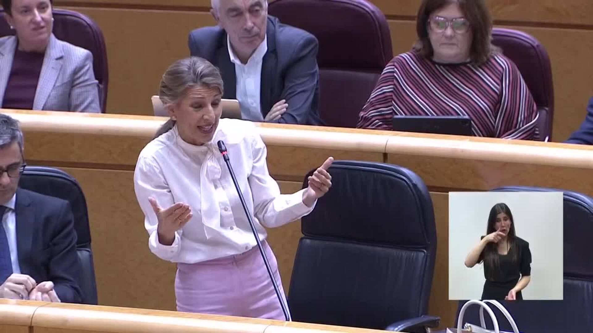 PP acusa a Sumar de temer elecciones más que Ábalos la cárcel y Díaz se mofa de Feijóo