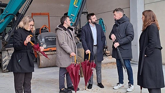 El centro de biomasa de Orallo avanza para convertir a Villablino en referente en eficiencia energética