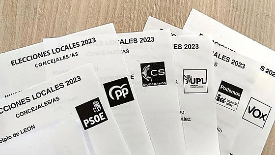Estas son las opciones para votar en León el próximo 15 de marzo