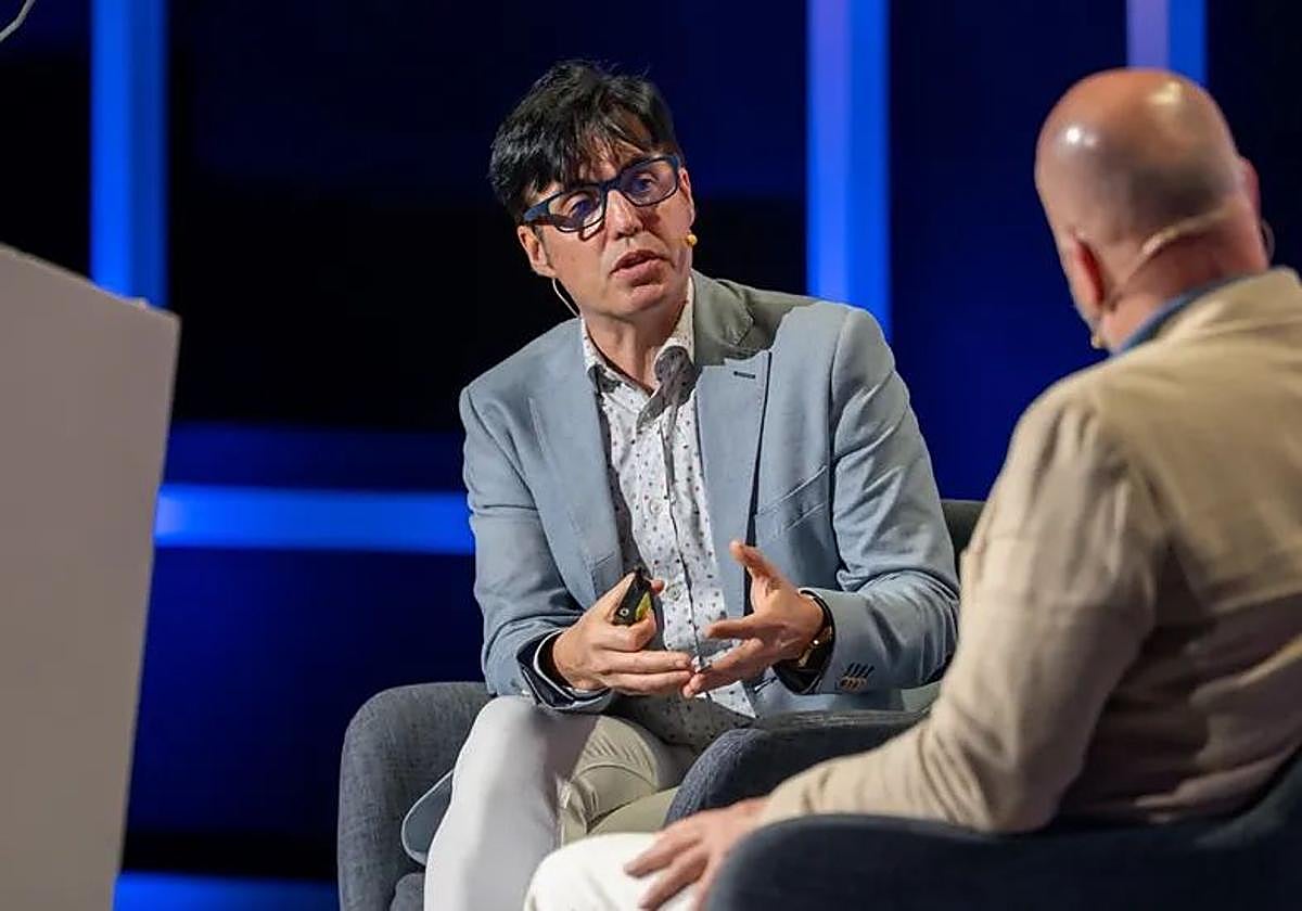 Richard Le Manz, durante el Xposure International Photography Festival.