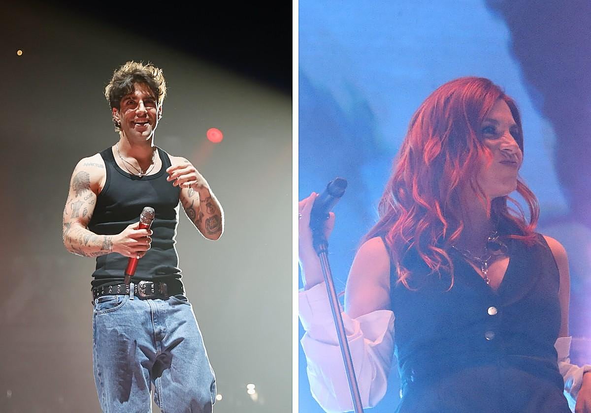 Álvaro de Luna y Leire Martínez.