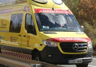 Cuatro atrapados en sus vehículos en dos accidentes consecutivos en León