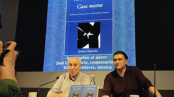 Antonio Manilla presenta en León su último y premiado libro