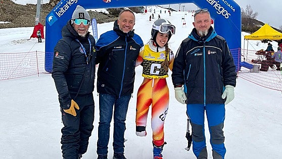 La estación de Leitariegos homenajea a María Martín-Granizo en su regreso a la nieve