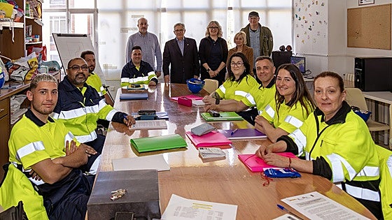 Arranca el programa mixto de empleo en Valverde de la Virgen con ocho alumnos