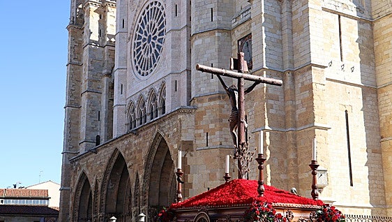 Las imágenes de la Procesión y acto de las Bienaventuranzas en León
