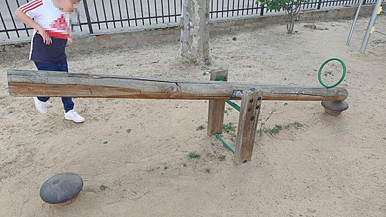Las imágenes del Parque del Paseo Nuevo en Valderas