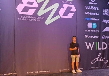 El astorgano Héctor Fidalgo logra un top-12 en el europeo de yo-yo