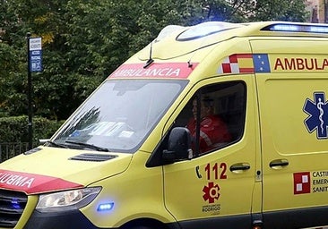 Cinco heridos, entre ellos dos menores, trasladados al Hospital tras un accidente en Sariegos