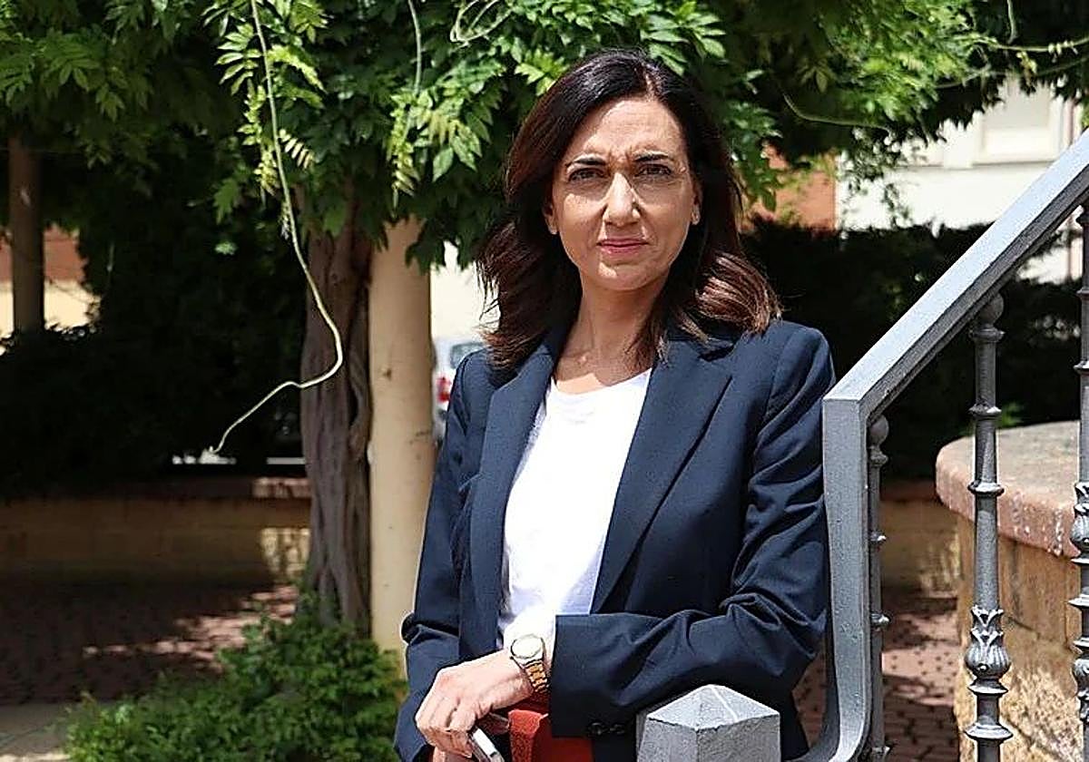 Alicia Gallego, alcaldesa de Santa María del Páramo.