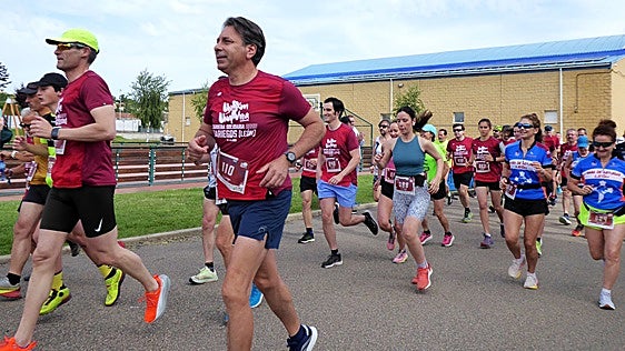 Sariegos acoge este 31 de mayo la carrera solidaria 1km1vida con un dorsal que cambia vidas