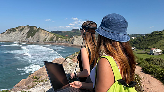 La ULE impulsa un estudio pionero en el Geoparque Mundial Unesco de la Costa Vasca
