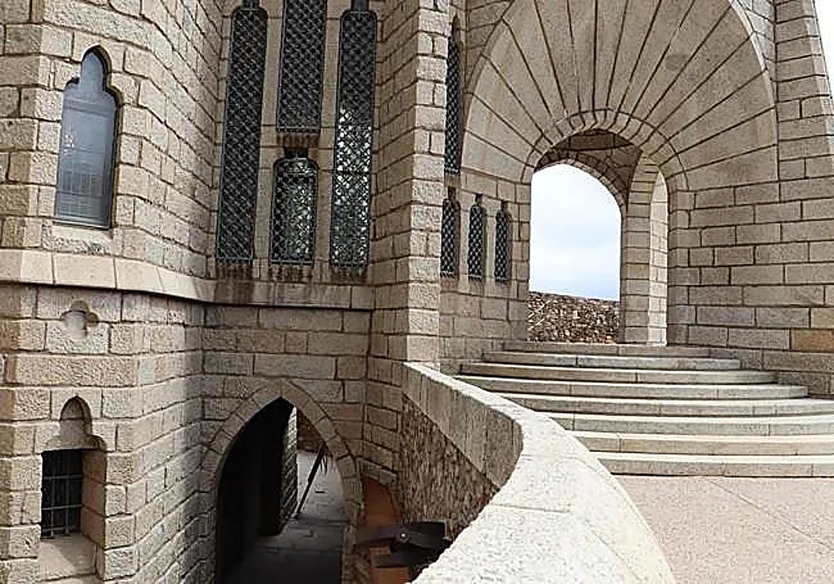 Detalle del Palacio de Gaudí en Astorga.