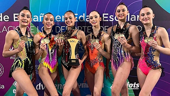 El Club Ritmo lleva a la selección autonómica al oro nacional