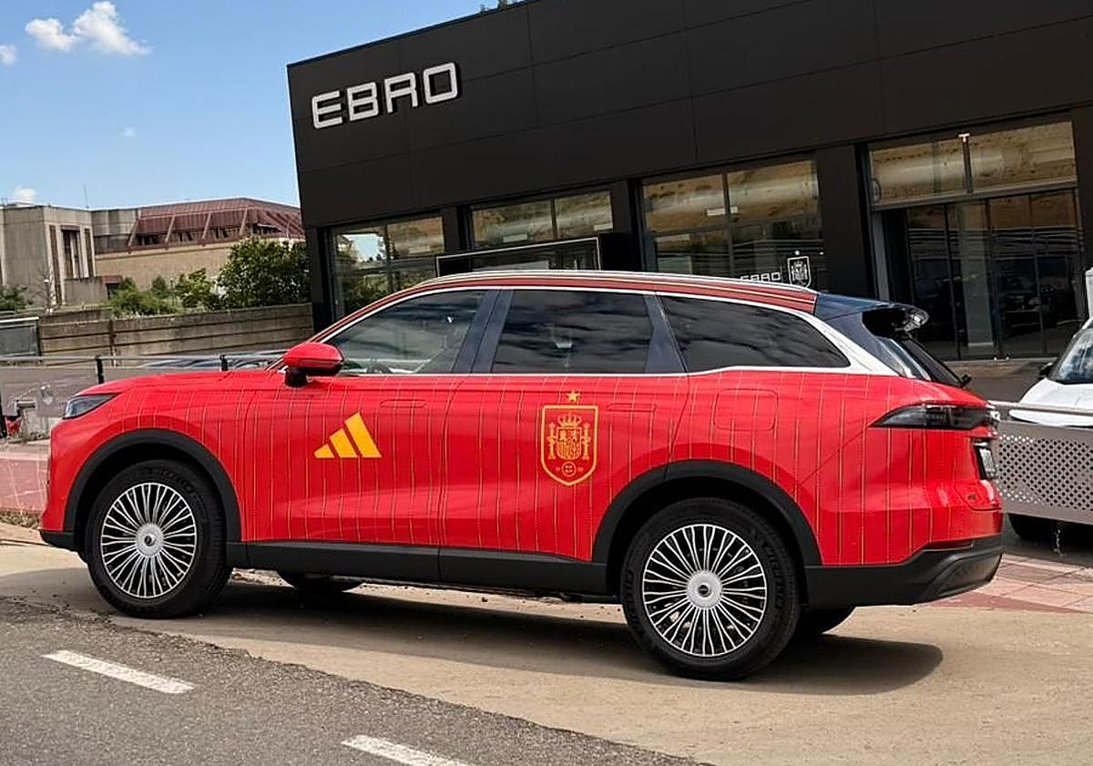 Coche oficial de La Roja
