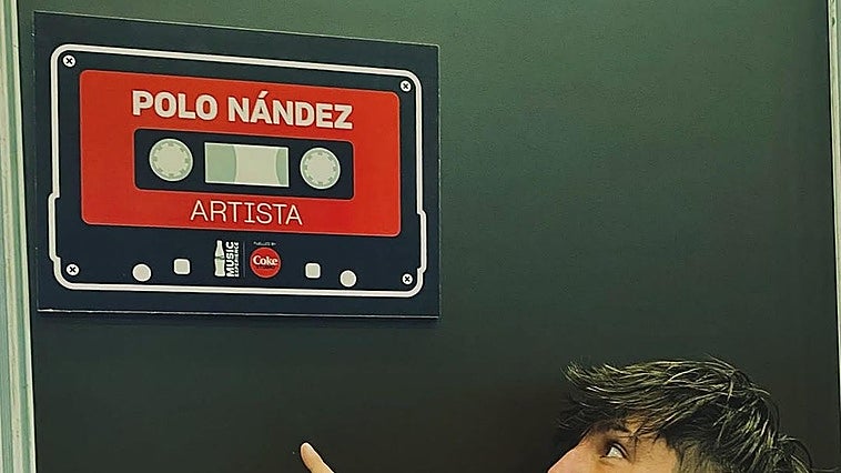 Polo Nández, orgullo de su tierra, bandera de León