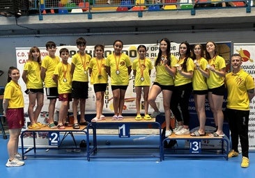 Un club de Valencia de Don Juan se cuelga nueve medallas en una competición nacional