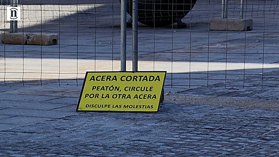 La calle Ancha abre su tramo entre Santo Domingo y Botines para peatones