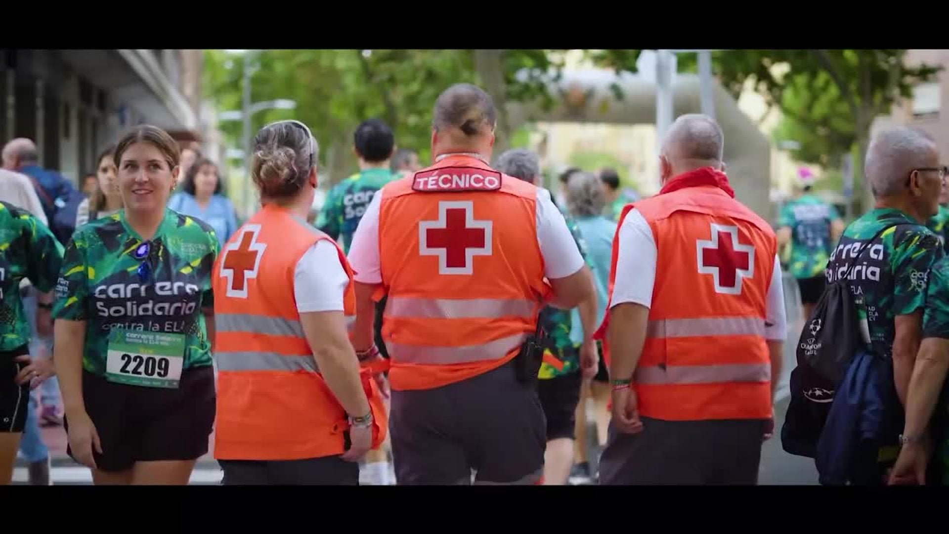 La Carrera Solidaria contra la ELA de Eurocaja Rural bate récords con 6.700 participantes