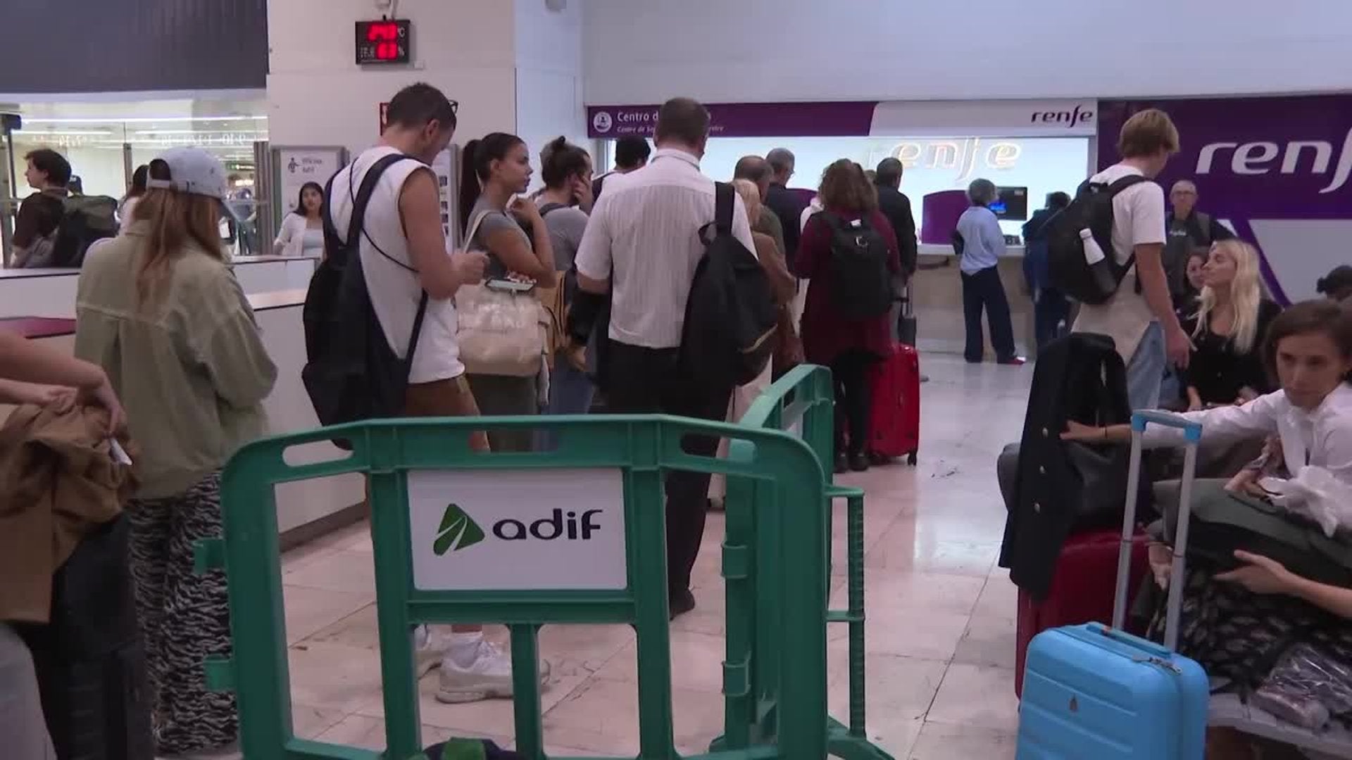 Las incidencias en el AVE Madrid-Barcelona continuarán este miércoles