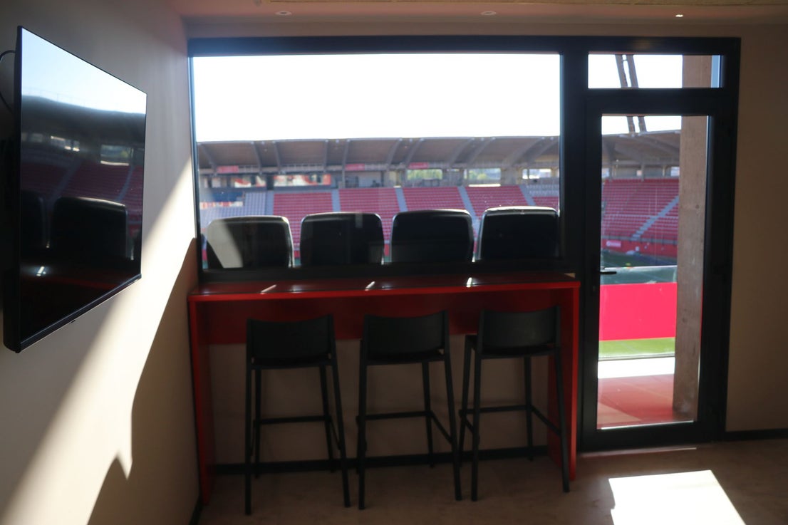 Así es el interior de los nuevos palcos VIP de la Cultural
