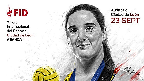La waterpolista Paula Leitón compartirá su experiencia deportiva y vital con escolares