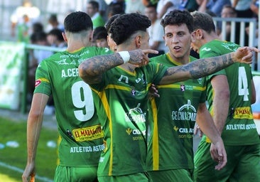 El Atlético Astorga vuelve a sonreír con una goleada al Marino de Luanco