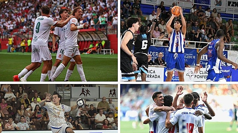 Horarios y partidos de los principales equipos de la provincia de León