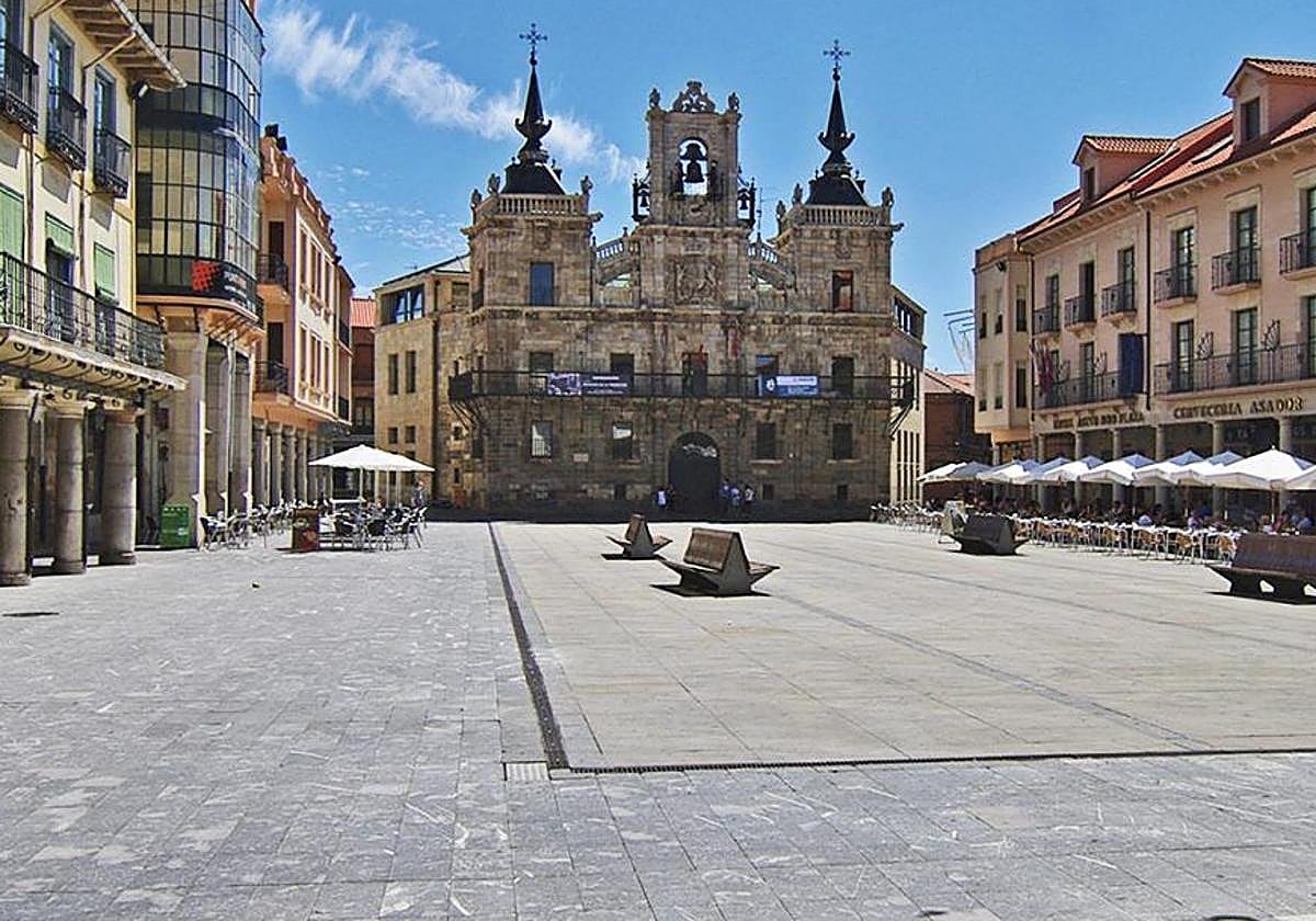 Plaza Mayor de Astorga.