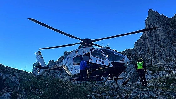 Tres estadounidenses y un alemán son rescatados tras quedar atrapados en Collado Jermoso