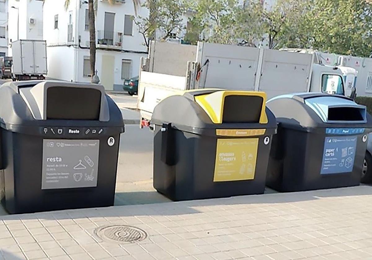 Modelos de los nuevos contenedores.