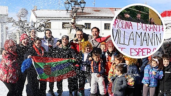 Carolina Durante y la comisión de Villamanín, una historia de amor «soñada» durante mucho tiempo: «Es un final feliz»