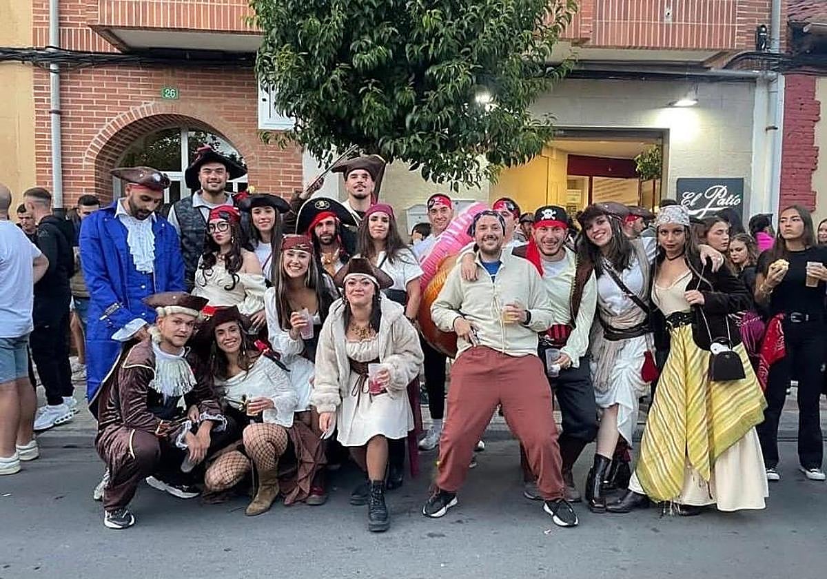 Imagen de la peña organizadora.