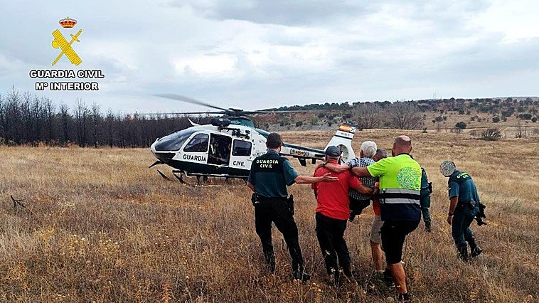 La Guardia Civil rescata a un varón de 86 años que había desaparecido en Castrocalbón