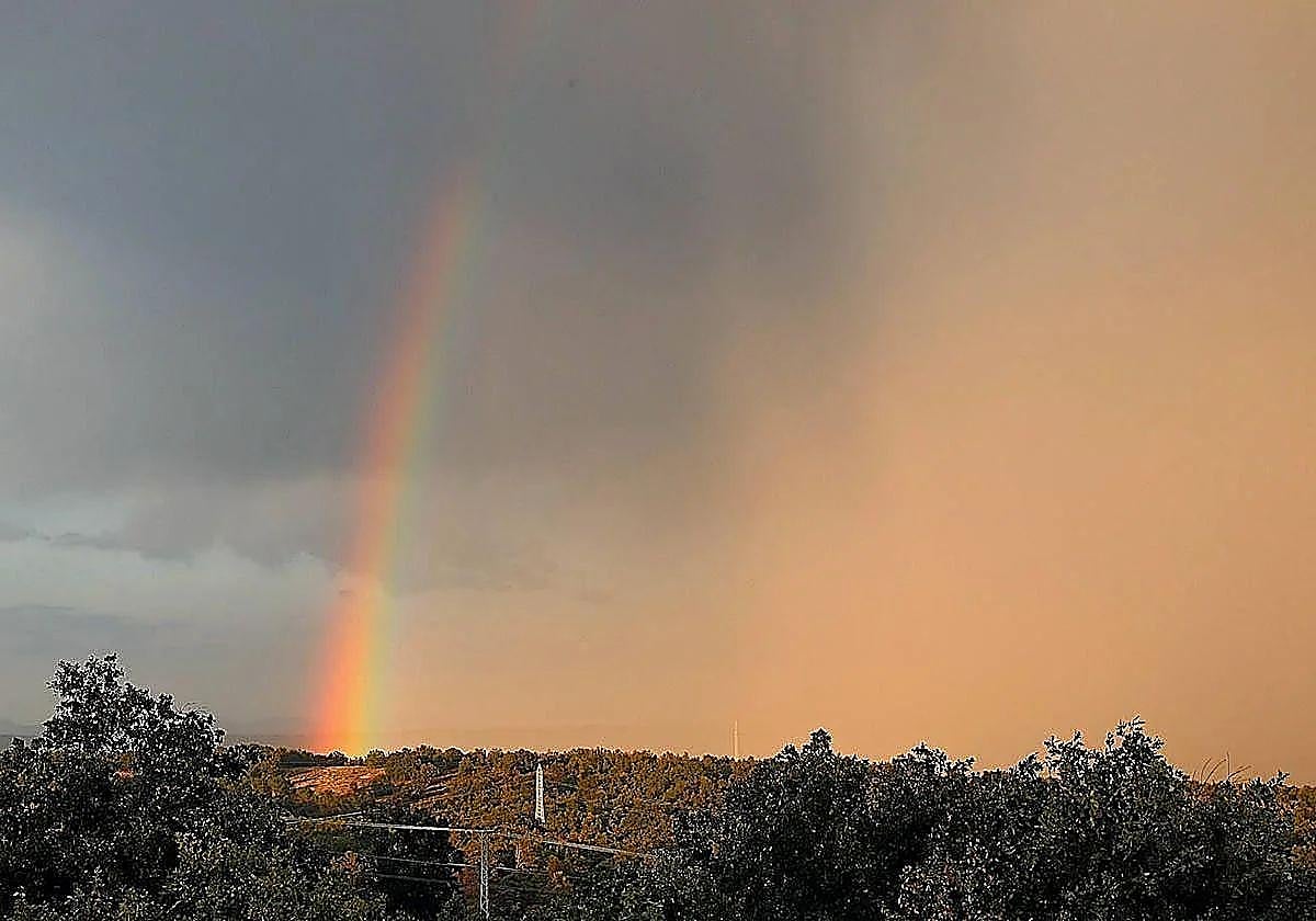 Arcoiris en León.