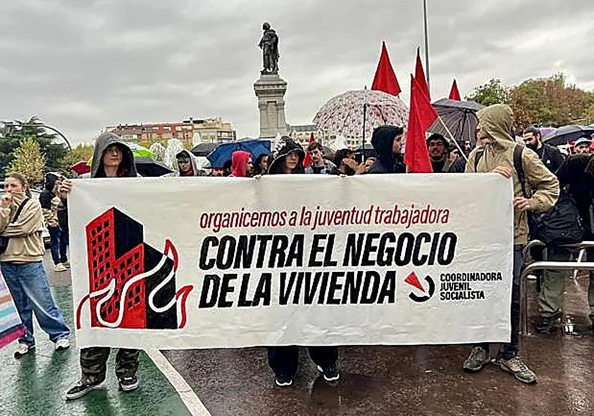 Imagen de una manifestación este octubre.